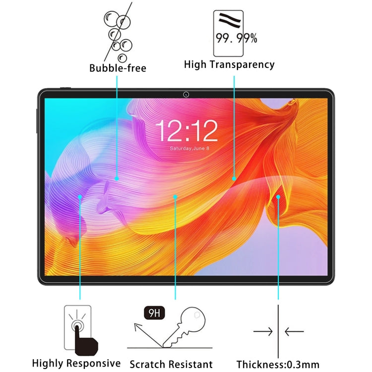 For Teclast M40SE 9H 2.5D Explosion-proof Tempered Glass Film - Others by buy2fix | Online Shopping UK | buy2fix