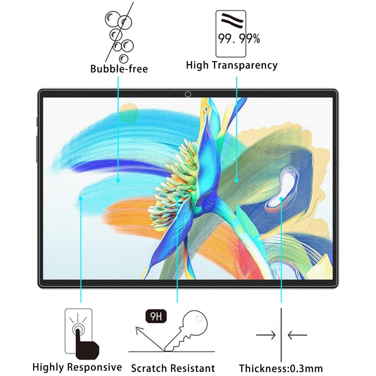 For Teclast M40 9H 2.5D Explosion-proof Tempered Glass Film - Others by buy2fix | Online Shopping UK | buy2fix