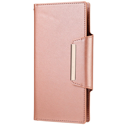 For Samsung Galaxy S21 5G Ultra-thin Separable Magnetic Horizontal Flip Leather Case with Card Slot & Wallet(Pink) - Galaxy S21 5G Cases by buy2fix | Online Shopping UK | buy2fix