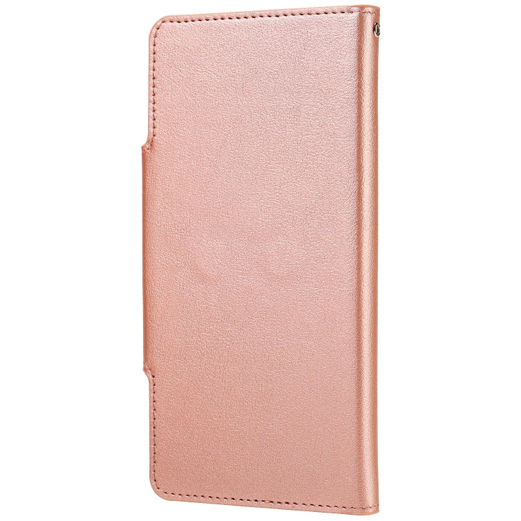 For Samsung Galaxy S20 Ultra-thin Separable Magnetic Horizontal Flip Leather Case with Card Slot & Wallet(Pink) by buy2fix