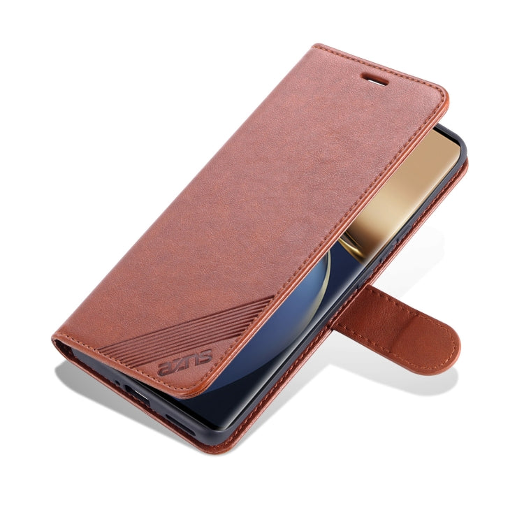 For Honor Magic3 AZNS Sheepskin Texture Horizontal Flip Leather Case with Holder & Card Slots & Wallet(Brown) - Honor Cases by AZNS | Online Shopping UK | buy2fix