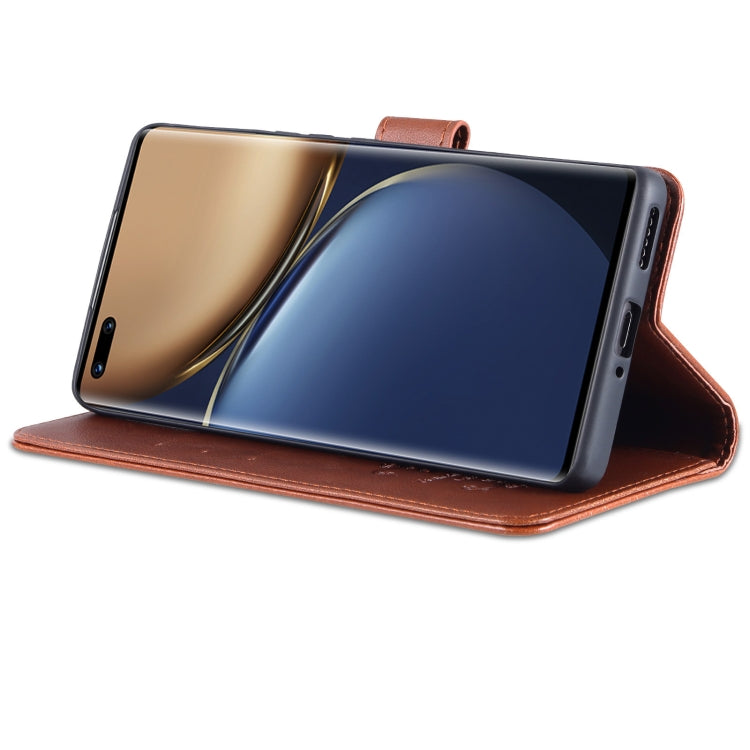 For Honor Magic3 AZNS Sheepskin Texture Horizontal Flip Leather Case with Holder & Card Slots & Wallet(Brown) - Honor Cases by AZNS | Online Shopping UK | buy2fix