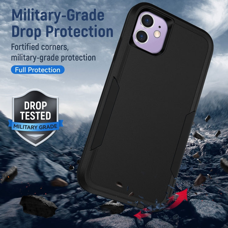 For iPhone 12 mini Pioneer Armor Heavy Duty Shockproof Phone Case (Black) by buy2fix