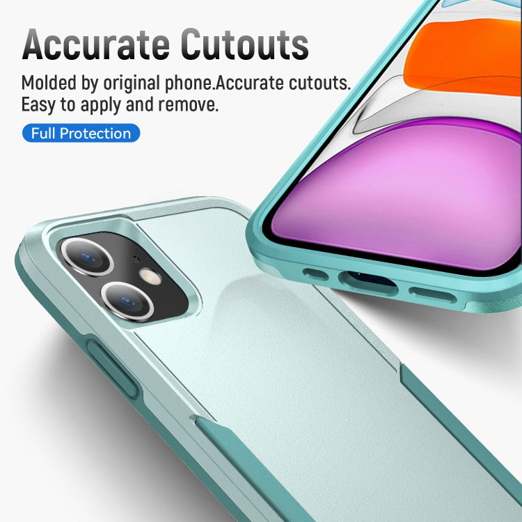 For iPhone 12 mini Pioneer Armor Heavy Duty Shockproof Phone Case (Green) by buy2fix