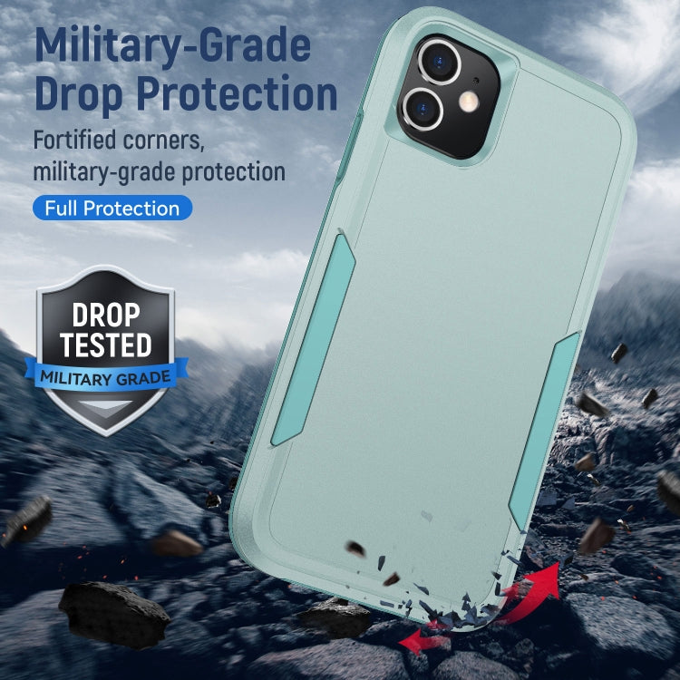 For iPhone 12 mini Pioneer Armor Heavy Duty Shockproof Phone Case (Green) by buy2fix