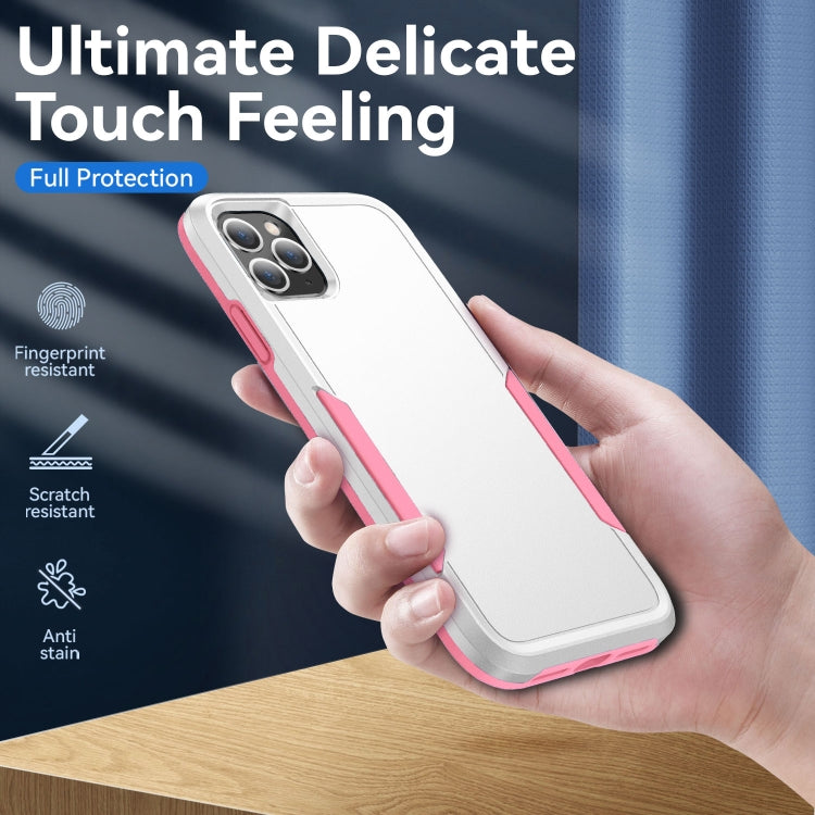 For iPhone 11 Pro Pioneer Armor Heavy Duty Shockproof Phone Case (White) by buy2fix