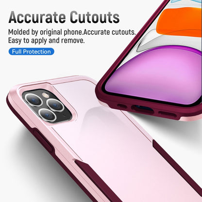 For iPhone 11 Pro Pioneer Armor Heavy Duty Shockproof Phone Case (Pink) by buy2fix