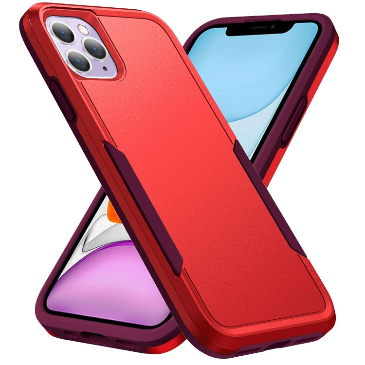 For iPhone 11 Pro Pioneer Armor Heavy Duty Shockproof Phone Case (Red) by buy2fix