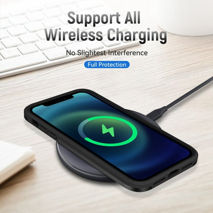 For iPhone XR Pioneer Armor Heavy Duty Shockproof Phone Case(Black) by buy2fix