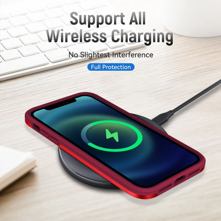 For iPhone XR Pioneer Armor Heavy Duty Shockproof Phone Case(Red) by buy2fix