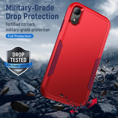 For iPhone XR Pioneer Armor Heavy Duty Shockproof Phone Case(Red) by buy2fix