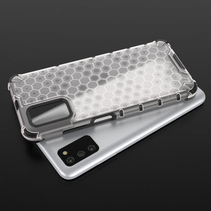For Samsung Galaxy A03s 164mm Shockproof Honeycomb PC + TPU Case(White) by buy2fix