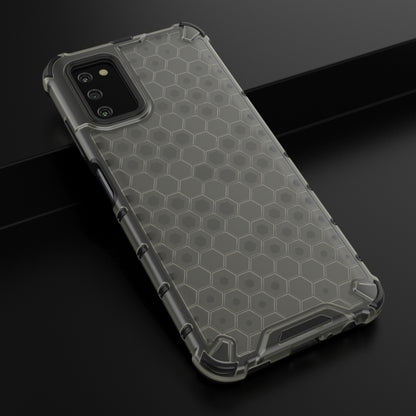 For Samsung Galaxy A03s 164mm Shockproof Honeycomb PC + TPU Case(Black) by buy2fix