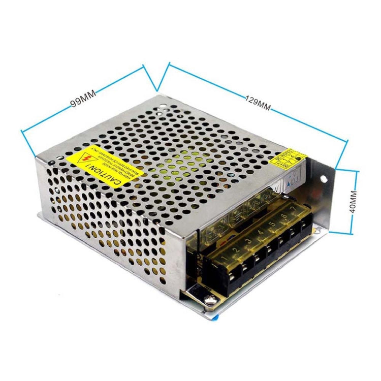 S-120-12 DC12V 10A 120W LED Regulated Switching Power Supply, Size: 129 x 99 x 40mm - Power Supplies by buy2fix | Online Shopping UK | buy2fix