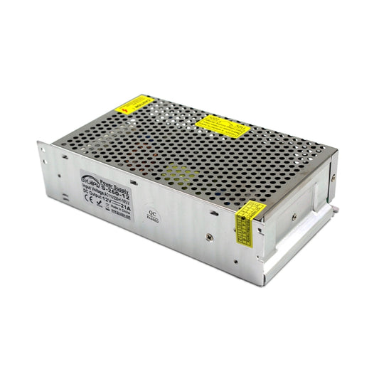 S-250-12 DC12V 21A 250W LED Regulated Switching Power Supply, Size: 200 x 110 x 49mm by buy2fix