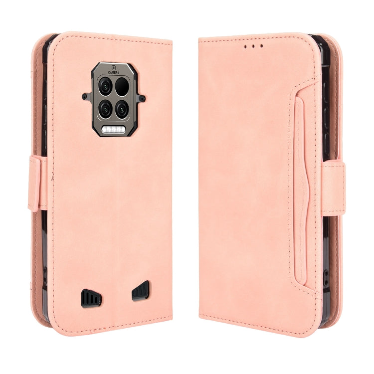 For Doogee S86 / S86 Pro Skin Feel Calf Pattern Horizontal Flip Leather Case with Holder & Card Slots & Photo Frame(Pink) - More Brand by buy2fix | Online Shopping UK | buy2fix