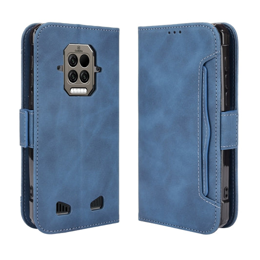 For Doogee S86 / S86 Pro Skin Feel Calf Pattern Horizontal Flip Leather Case with Holder & Card Slots & Photo Frame(Blue) by buy2fix