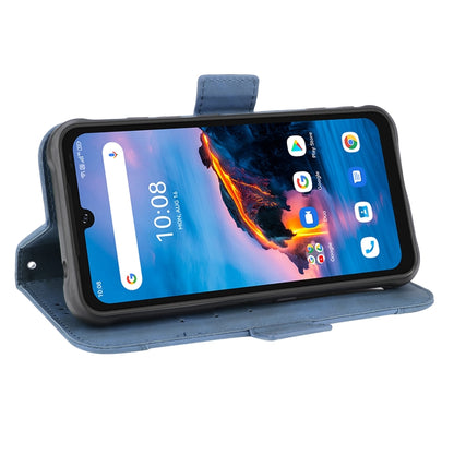 For UMIDIGI Bison Pro Skin Feel Calf Pattern Horizontal Flip Leather Case with Holder & Card Slots & Photo Frame(Blue) - More Brand by buy2fix | Online Shopping UK | buy2fix