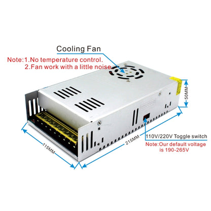 S-500-24 DC24V 21A 500W Light Bar Regulated Switching Power Supply LED Transformer, Size: 215 x 115 x 50mm - Power Supplies by buy2fix | Online Shopping UK | buy2fix