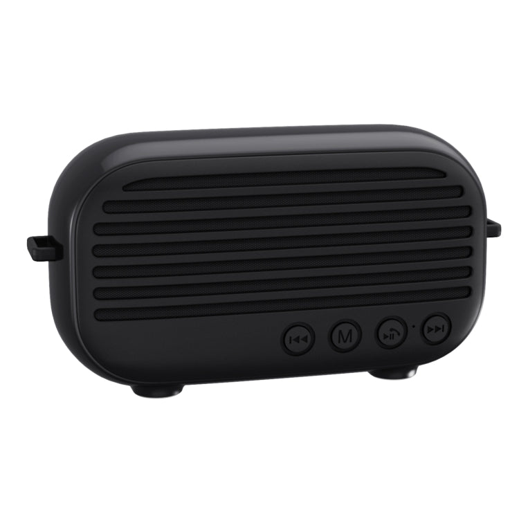 New Rixing NR-3000M Bluetooth 5.0 Portable Karaoke Wireless Bluetooth Speaker with Microphone & Shoulder Strap(Black) - Desktop Speaker by NewRixing | Online Shopping UK | buy2fix