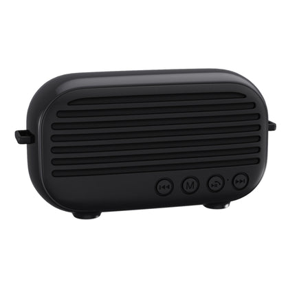 New Rixing NR-3000M Bluetooth 5.0 Portable Karaoke Wireless Bluetooth Speaker with Microphone & Shoulder Strap(Black) - Desktop Speaker by NewRixing | Online Shopping UK | buy2fix