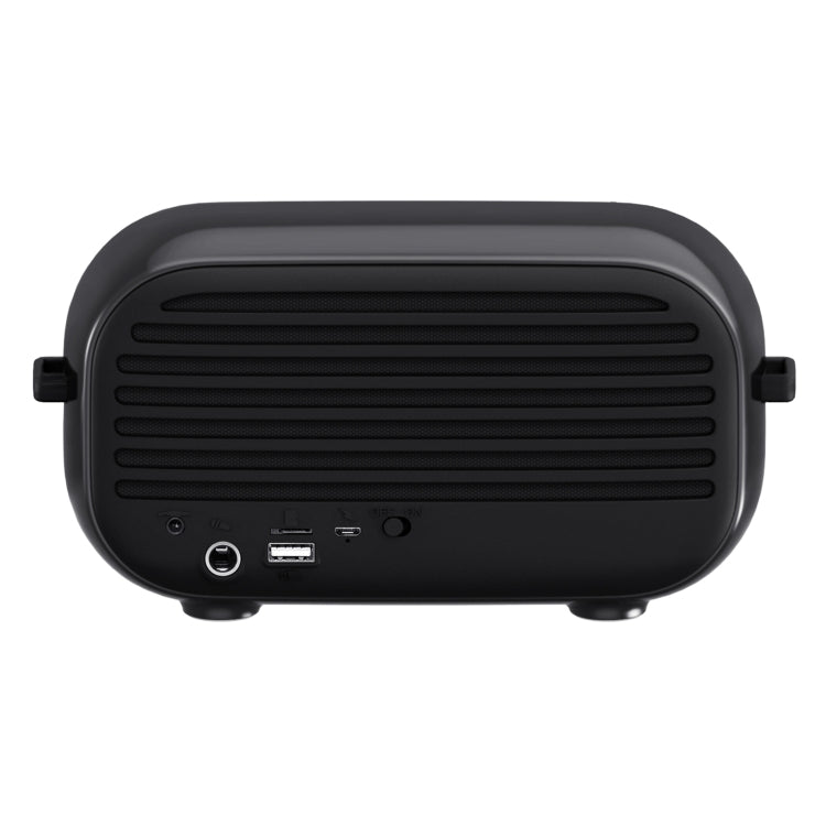 New Rixing NR-3000M Bluetooth 5.0 Portable Karaoke Wireless Bluetooth Speaker with Microphone & Shoulder Strap(Black) - Desktop Speaker by NewRixing | Online Shopping UK | buy2fix