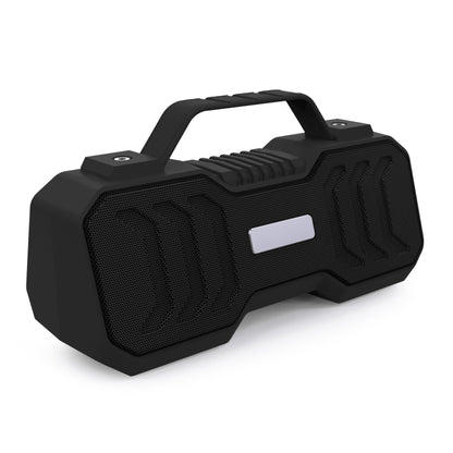 New Rixing NR-4500M Bluetooth 5.0 Portable Outdoor Karaoke Wireless Bluetooth Speaker with Microphone(Black) - Desktop Speaker by NewRixing | Online Shopping UK | buy2fix