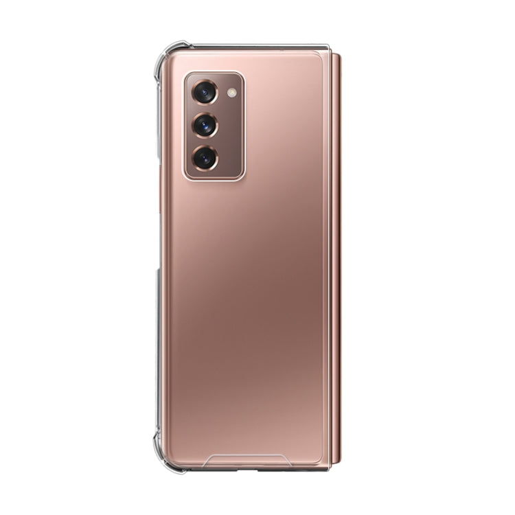 For Samsung Galaxy Z Fold2 5G Shock-resistant Transparent Acrylic TPU Protective Case by buy2fix