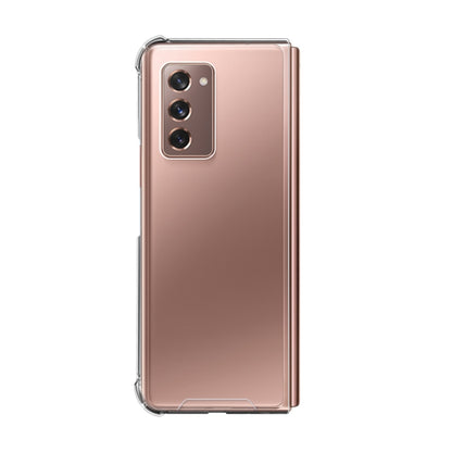 For Samsung Galaxy Z Fold2 5G Shock-resistant Transparent Acrylic TPU Protective Case by buy2fix