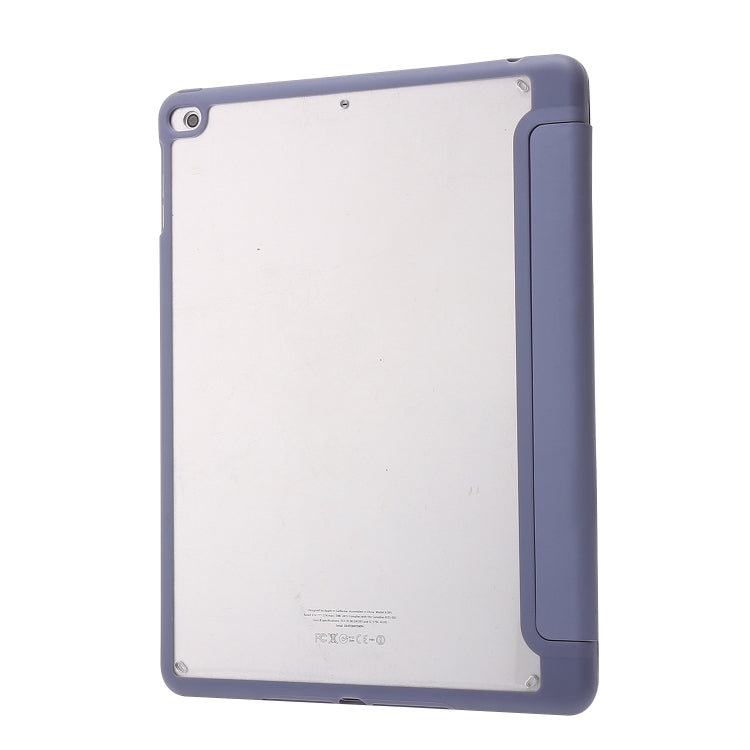 Deformation Acrylic Smart Leather Tablet Case For iPad 9.7 2017 / 2018 / Air / Air 2 / Pro 9.7(Lavender Grey) - iPad 9.7 (2018) & (2017) Cases by buy2fix | Online Shopping UK | buy2fix