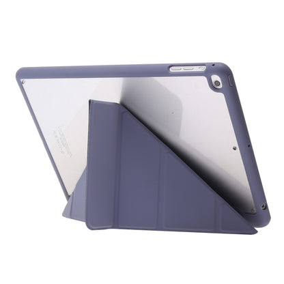 Deformation Acrylic Smart Leather Tablet Case For iPad 9.7 2017 / 2018 / Air / Air 2 / Pro 9.7(Lavender Grey) - iPad 9.7 (2018) & (2017) Cases by buy2fix | Online Shopping UK | buy2fix