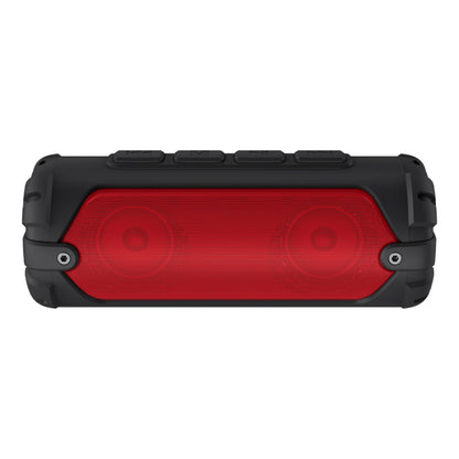 New Rixing NR-6013 Bluetooth 5.0 Portable Outdoor Wireless Bluetooth Speaker with Shoulder Strap(Red) - Desktop Speaker by NewRixing | Online Shopping UK | buy2fix