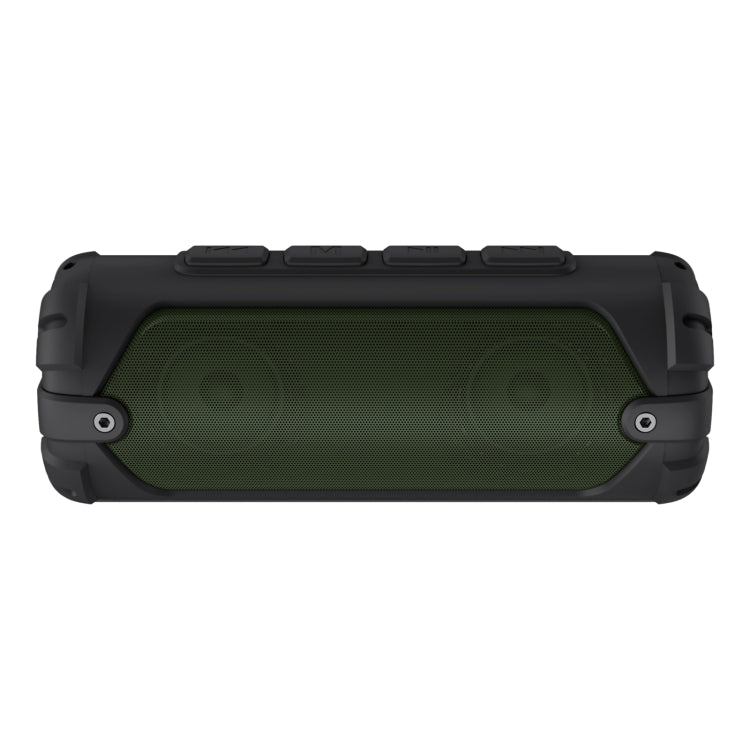New Rixing NR-6013 Bluetooth 5.0 Portable Outdoor Wireless Bluetooth Speaker with Shoulder Strap(Green) - Desktop Speaker by NewRixing | Online Shopping UK | buy2fix
