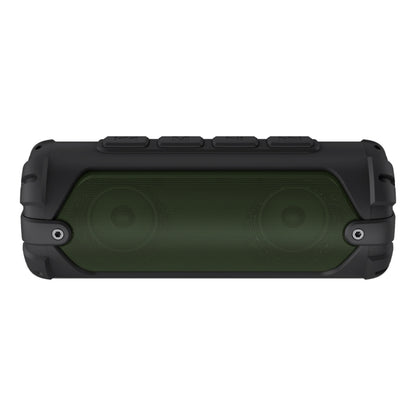 New Rixing NR-6013 Bluetooth 5.0 Portable Outdoor Wireless Bluetooth Speaker with Shoulder Strap(Green) - Desktop Speaker by NewRixing | Online Shopping UK | buy2fix