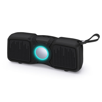 New Rixing NR-9011 Bluetooth 5.0 Portable Outdoor Wireless Bluetooth Speaker(Black) - Desktop Speaker by NewRixing | Online Shopping UK | buy2fix