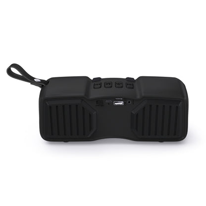 New Rixing NR-9011 Bluetooth 5.0 Portable Outdoor Wireless Bluetooth Speaker(Black) - Desktop Speaker by NewRixing | Online Shopping UK | buy2fix
