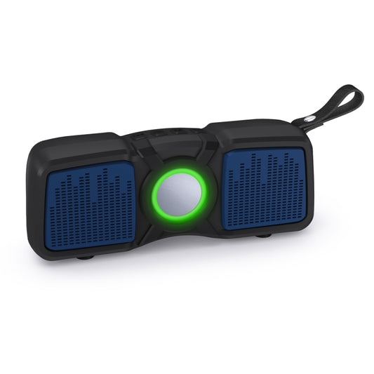 New Rixing NR-9011 Bluetooth 5.0 Portable Outdoor Wireless Bluetooth Speaker(Blue) - Desktop Speaker by NewRixing | Online Shopping UK | buy2fix