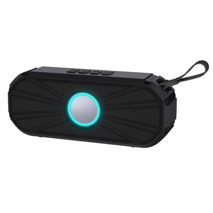 New Rixing NR-9012 Bluetooth 5.0 Portable Outdoor Wireless Bluetooth Speaker(Black) - Desktop Speaker by NewRixing | Online Shopping UK | buy2fix