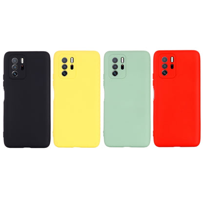 For Xiaomi Redmi Note 10 Pro 5G CN Version / Poco X3 GT 5G Solid Color Liquid Silicone Dropproof Full Coverage Protective Case(Yellow) - Xiaomi Cases by buy2fix | Online Shopping UK | buy2fix