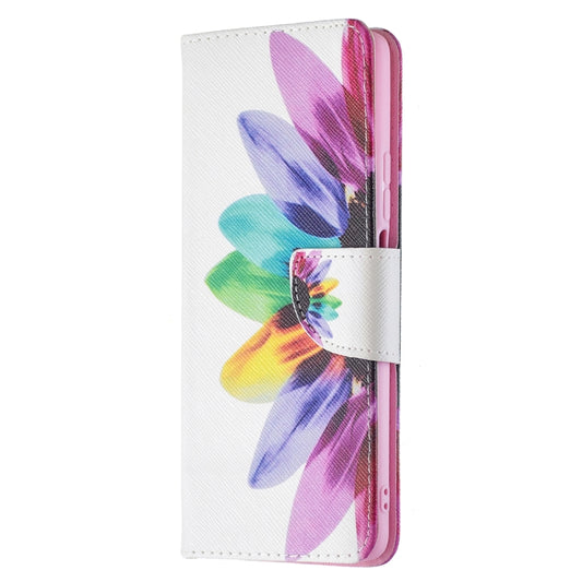 For Xiaomi Mi 11T Colored Drawing Pattern Horizontal Flip Leather Case with Holder & Card Slots & Wallet(Sun Flower) by buy2fix