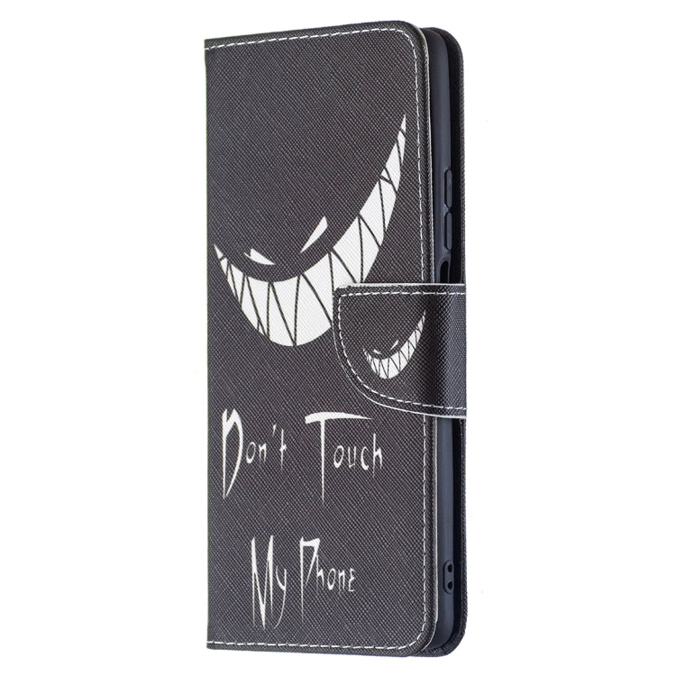 For Xiaomi Mi 11T Colored Drawing Pattern Horizontal Flip Leather Case with Holder & Card Slots & Wallet(Smirk) - Xiaomi Cases by buy2fix | Online Shopping UK | buy2fix