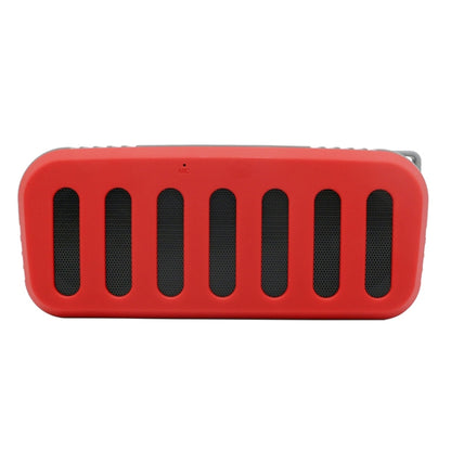 NewRixing NR-2013 TWS Car Exhaust Duct-shaped Bluetooth Speaker(Red) - Desktop Speaker by NewRixing | Online Shopping UK | buy2fix