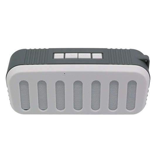 NewRixing NR-2013 TWS Car Exhaust Duct-shaped Bluetooth Speaker(White) - Desktop Speaker by NewRixing | Online Shopping UK | buy2fix