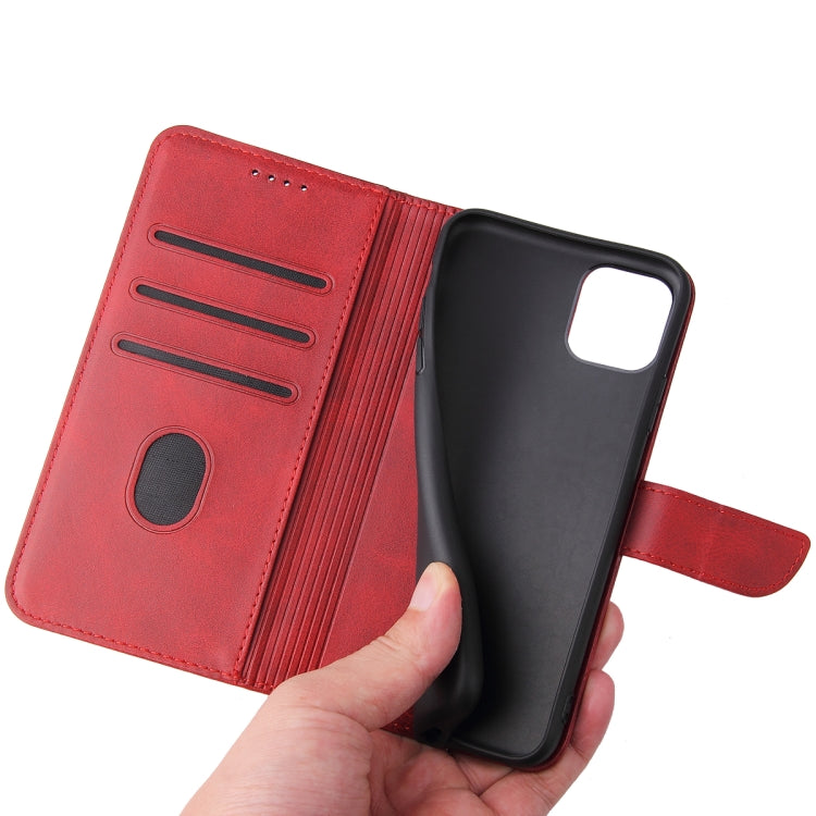 Calf Texture Buckle Horizontal Flip Leather Case with Holder & Card Slots & Wallet For iPhone 11 Pro(Red) by buy2fix