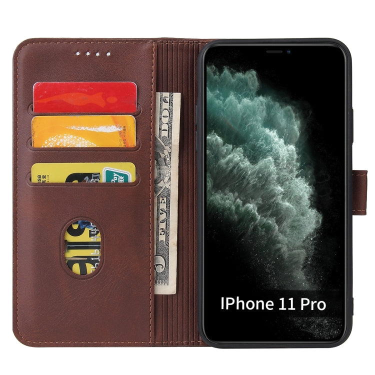 Calf Texture Buckle Horizontal Flip Leather Case with Holder & Card Slots & Wallet For iPhone 11(Brown) - iPhone 11 Cases by buy2fix | Online Shopping UK | buy2fix