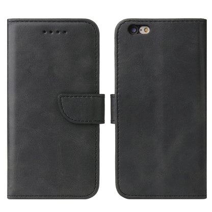 Calf Texture Buckle Horizontal Flip Leather Case with Holder & Card Slots & Wallet For iPhone 6 Plus & 6s Plus(Black) - More iPhone Cases by buy2fix | Online Shopping UK | buy2fix