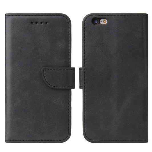 Calf Texture Buckle Horizontal Flip Leather Case with Holder & Card Slots & Wallet For iPhone 6 Plus & 6s Plus(Black) by buy2fix