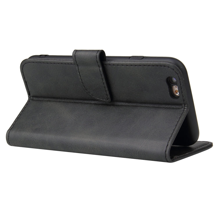 Calf Texture Buckle Horizontal Flip Leather Case with Holder & Card Slots & Wallet For iPhone 6 Plus & 6s Plus(Black) - More iPhone Cases by buy2fix | Online Shopping UK | buy2fix