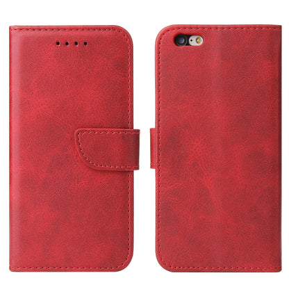 Calf Texture Buckle Horizontal Flip Leather Case with Holder & Card Slots & Wallet For iPhone 6 & 6s(Red) by buy2fix