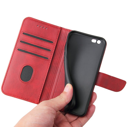 Calf Texture Buckle Horizontal Flip Leather Case with Holder & Card Slots & Wallet For iPhone 6 & 6s(Red) by buy2fix